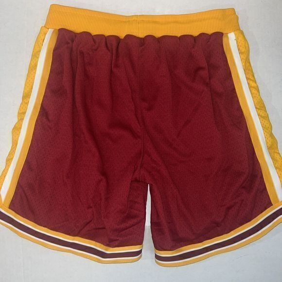 BCU ‘WILDCATS' By‎ J Hack Burgundy Gold Logo Athletic Shorts Size XLarge-NWOT - Picture 2 of 6